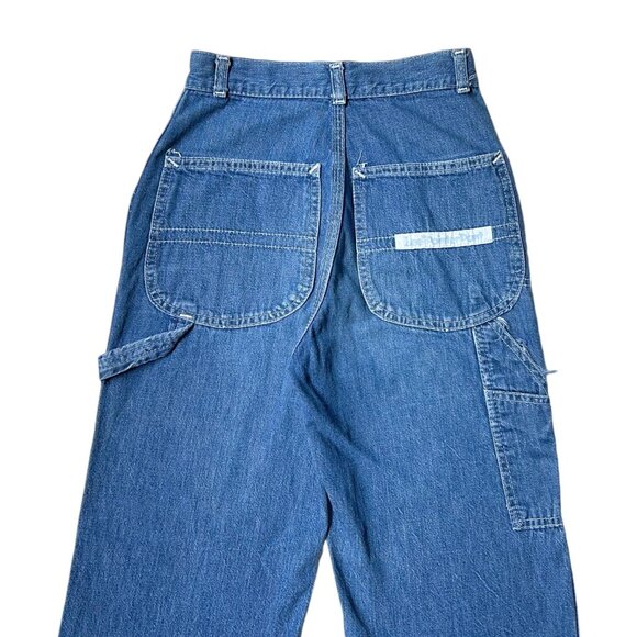 70s vintage Lee Painter Pant Jeans Carpenter Utility Long inseam Talon Zipper. - Picture 9 of 9